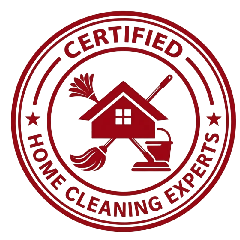 Certified cleaning expert badge for Clenza Home Cleaning