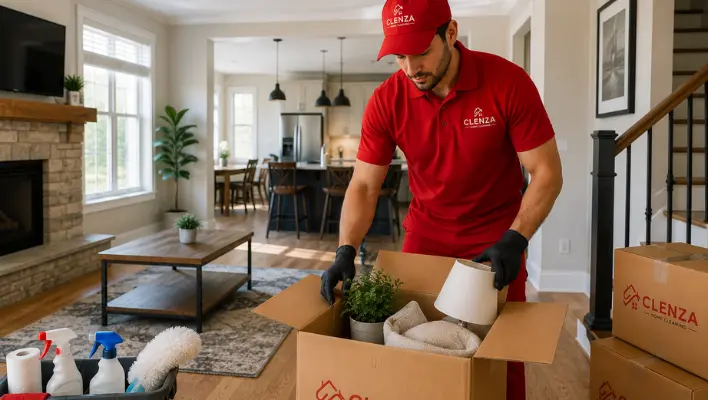 Right modern home prepared with professional move out cleaning service