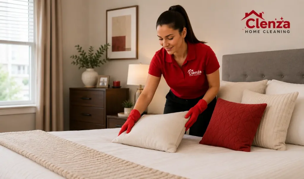 Reliable home cleaning specialists providing detailed residential cleaning in a bright and modern Guelph home