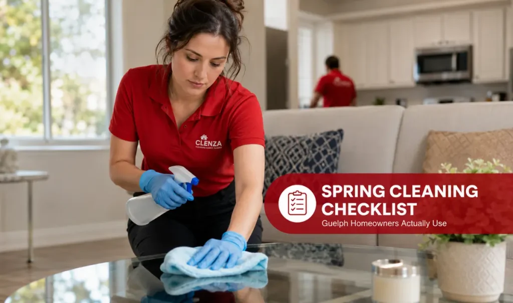 spring cleaning checklist guelph living room cleaner